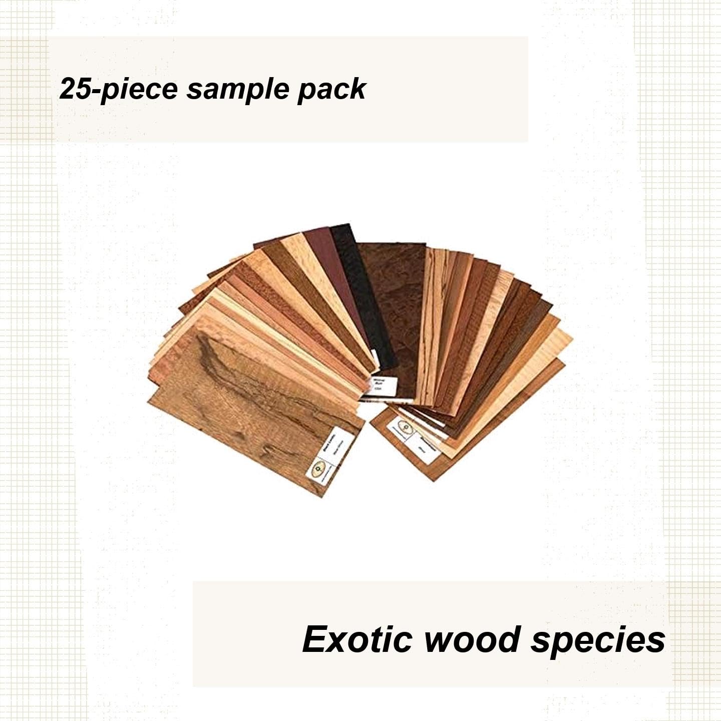 Amazon.com: Sauers Exotic Species Wood Identification Kit & Wood