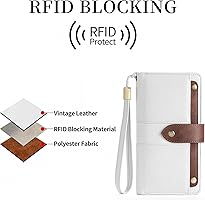 FALAN MULE Kleine Portemonnees voor Vrouwen RFID Blokkeren Slanke Bifold Lederen Womens Portemonnee Met Rits Portemonnee, Zwart, Minimalistisch