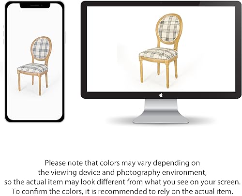 Miniatura 4 de Christopher Knight Home Camille - Sillas de comedor tradicionales de terciopelo, 2 piezas, color gris y blanco brillante