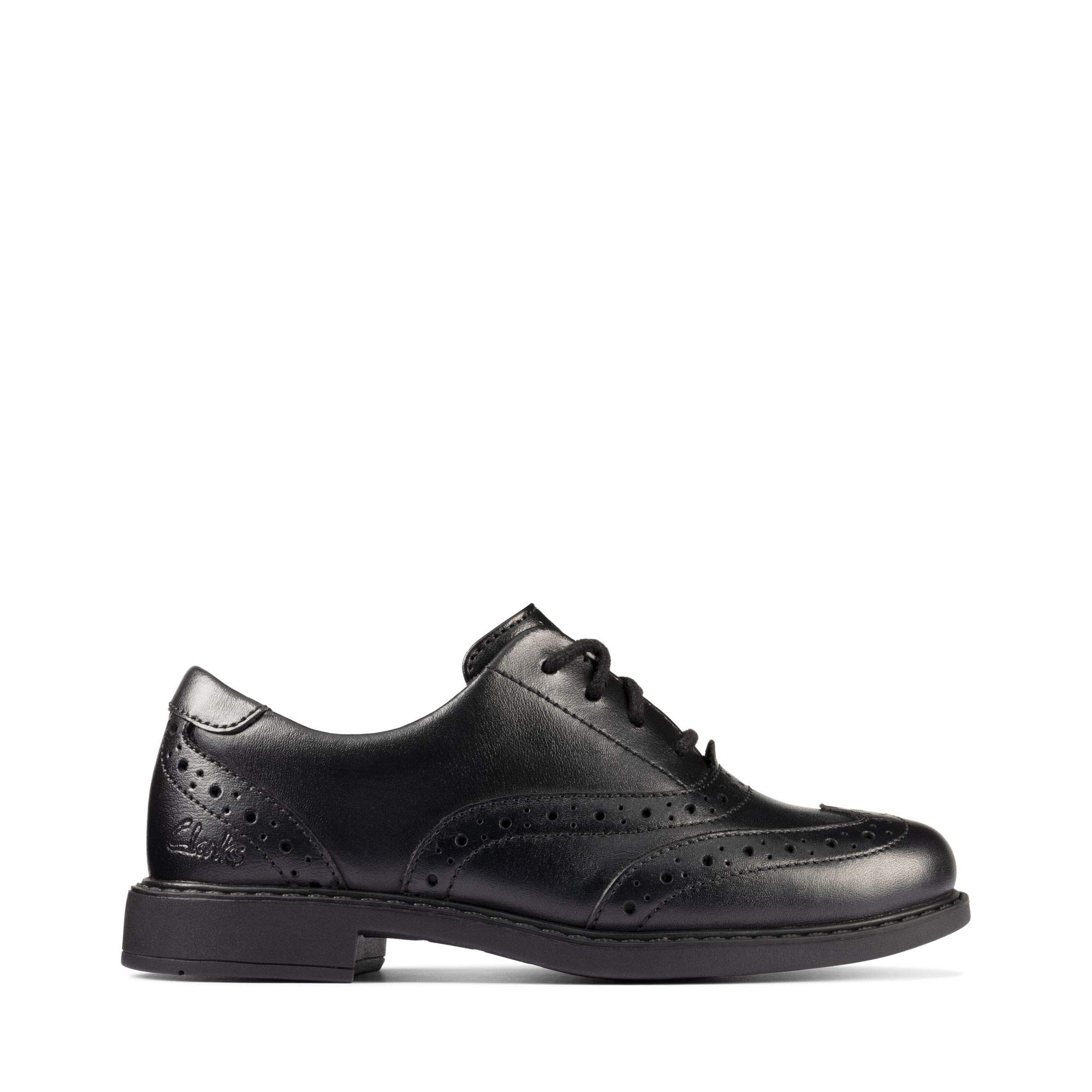 Clarks Scala Brogue K, Zapatos de Vestir par Uniforme Hombre