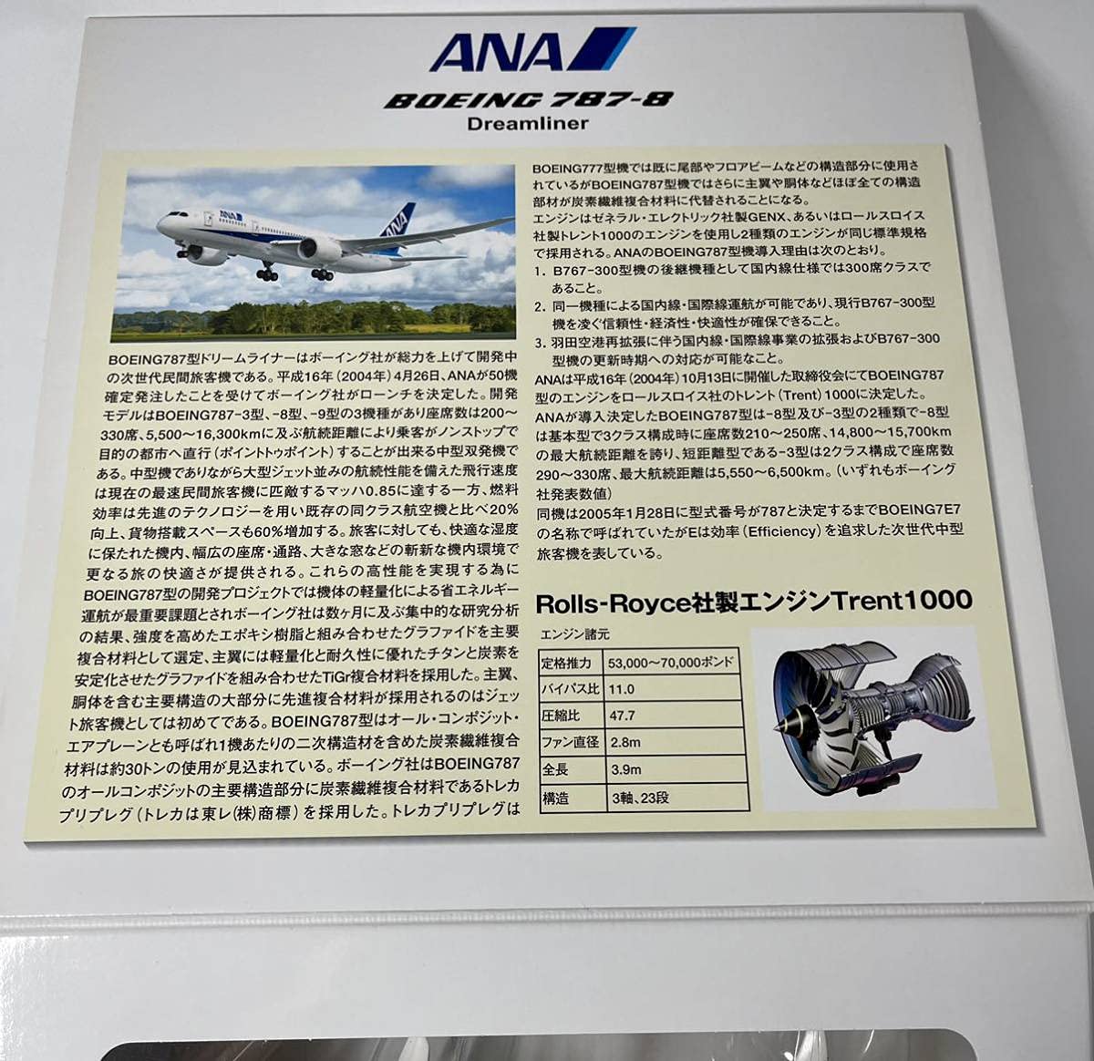 Amazon | ANA 1/200 ボーイング787-8 NH20039 BOEING 787-8 JA801A