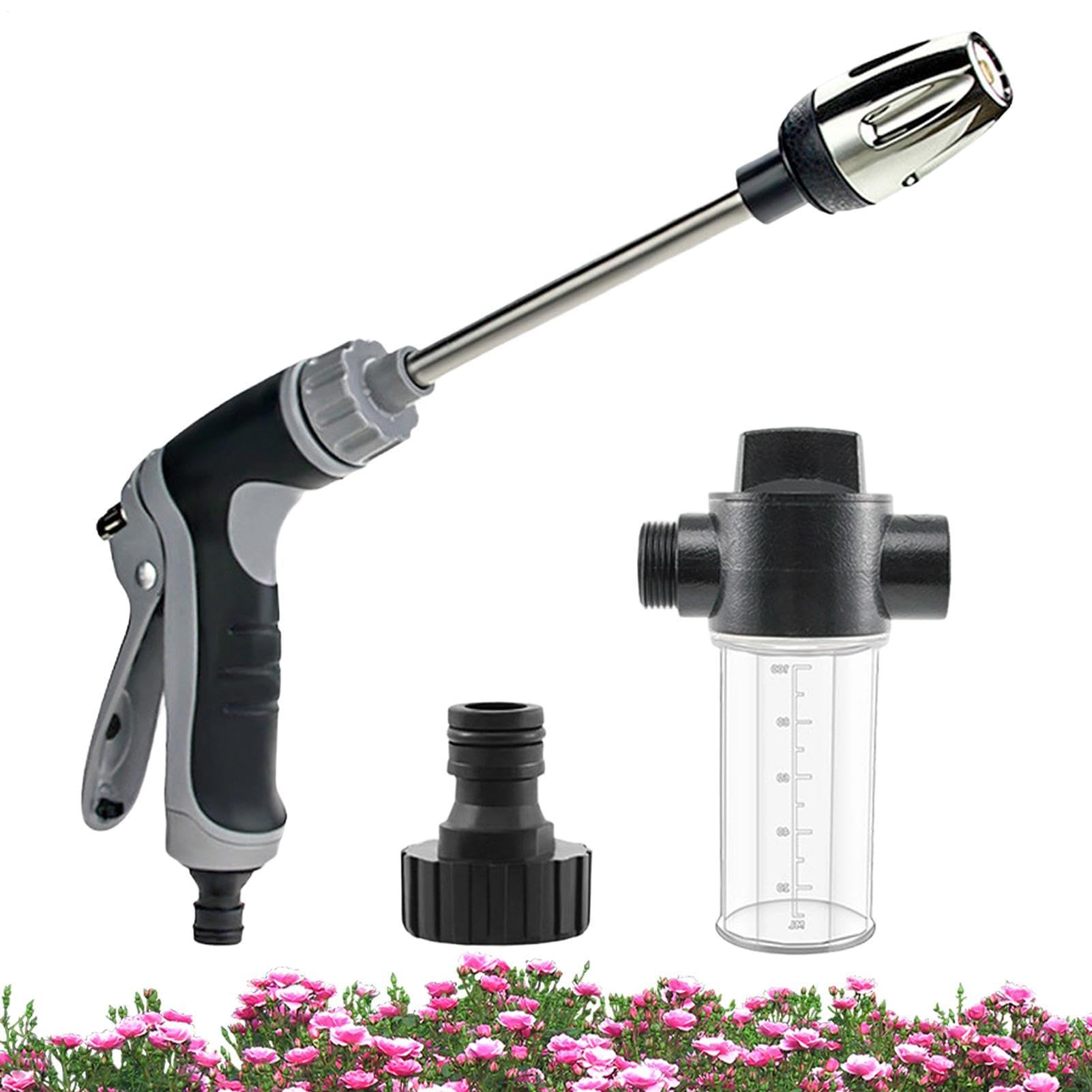 Nettoyeur haute pression portable à 3 modes avec réservoir à mousse intégré pour voiture et jardin