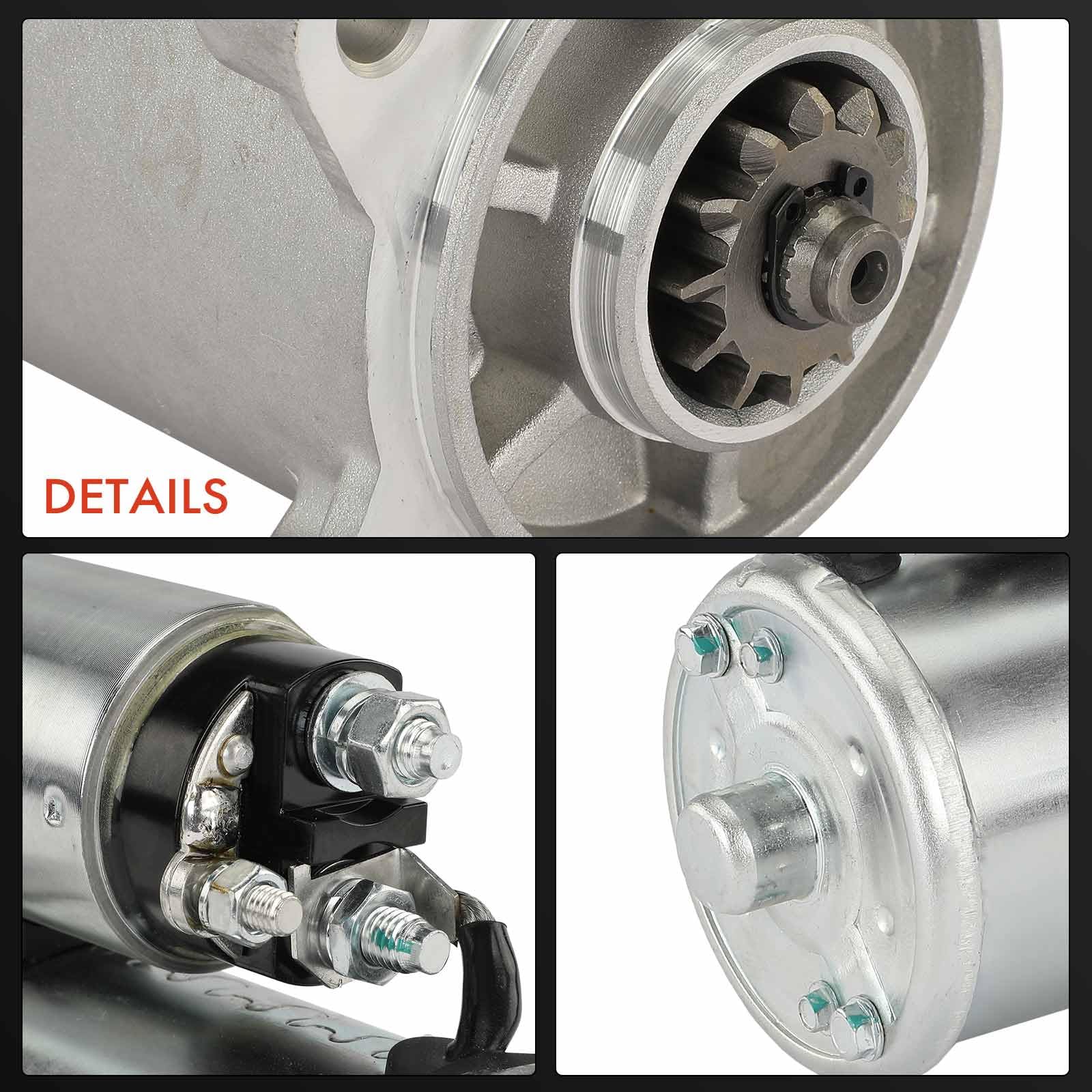 Frankberg Motor de arranque 14 kW 12 V 12 dientes 112608 | Compatible con: M.u.s.t.a.n.g descapotable, M.u.s.t.a.n.g Coupé