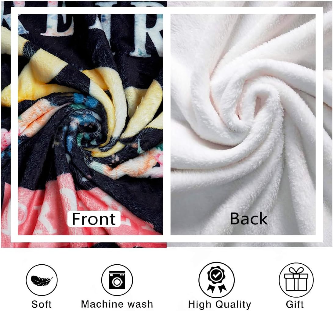 Retirement Gift for Her 2024, Retirement Blanket for Women, Cool Retirement Gifts for Retirees Teachers Nurses Mom Grandma Boss, Goodbye Farewell Gifts for Coworkers, Retired Party Decor 50"x 60" - Image 6