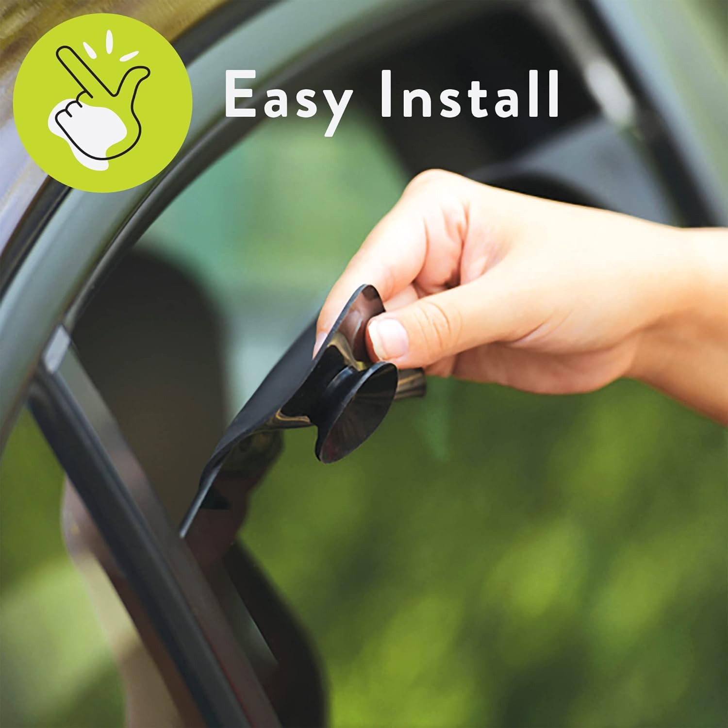 Travel Bug Flex & Fit Roller Shade - Adjustable Sun Protection for Baby in Cars, Trucks and Vans