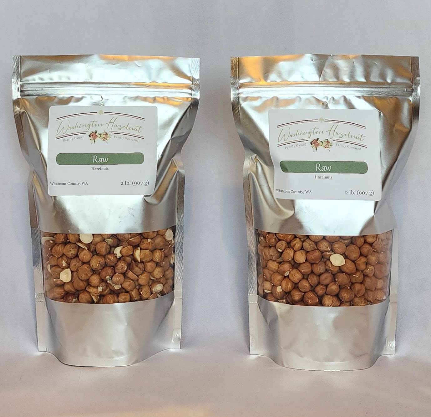 Hazelnuts from our family's orchard (4 Pound, Raw/Natural)