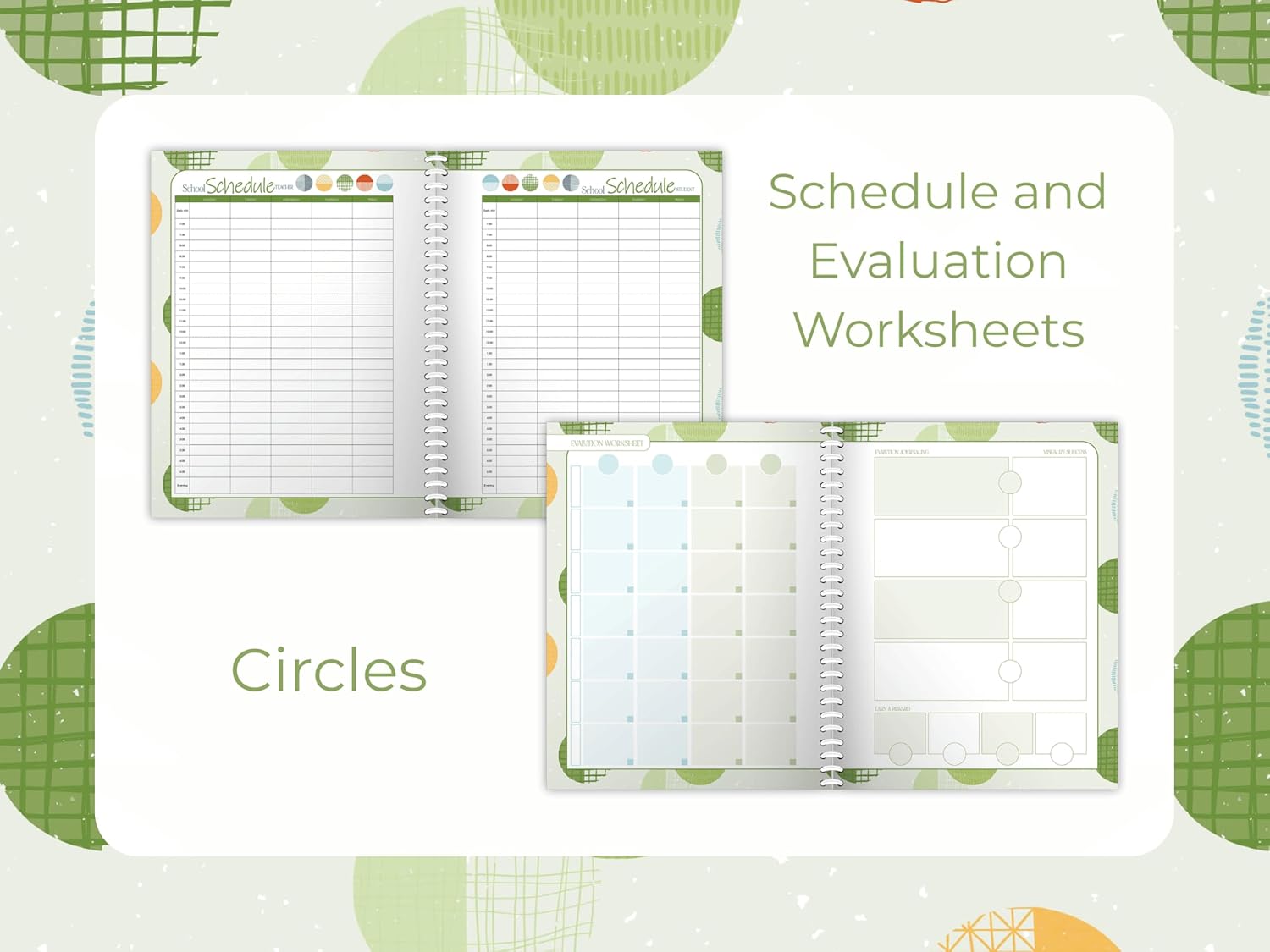 Well Planned Day Original Homeschool Family Planner | 8.5x11 | 1-4 Students (Apple Blossom)