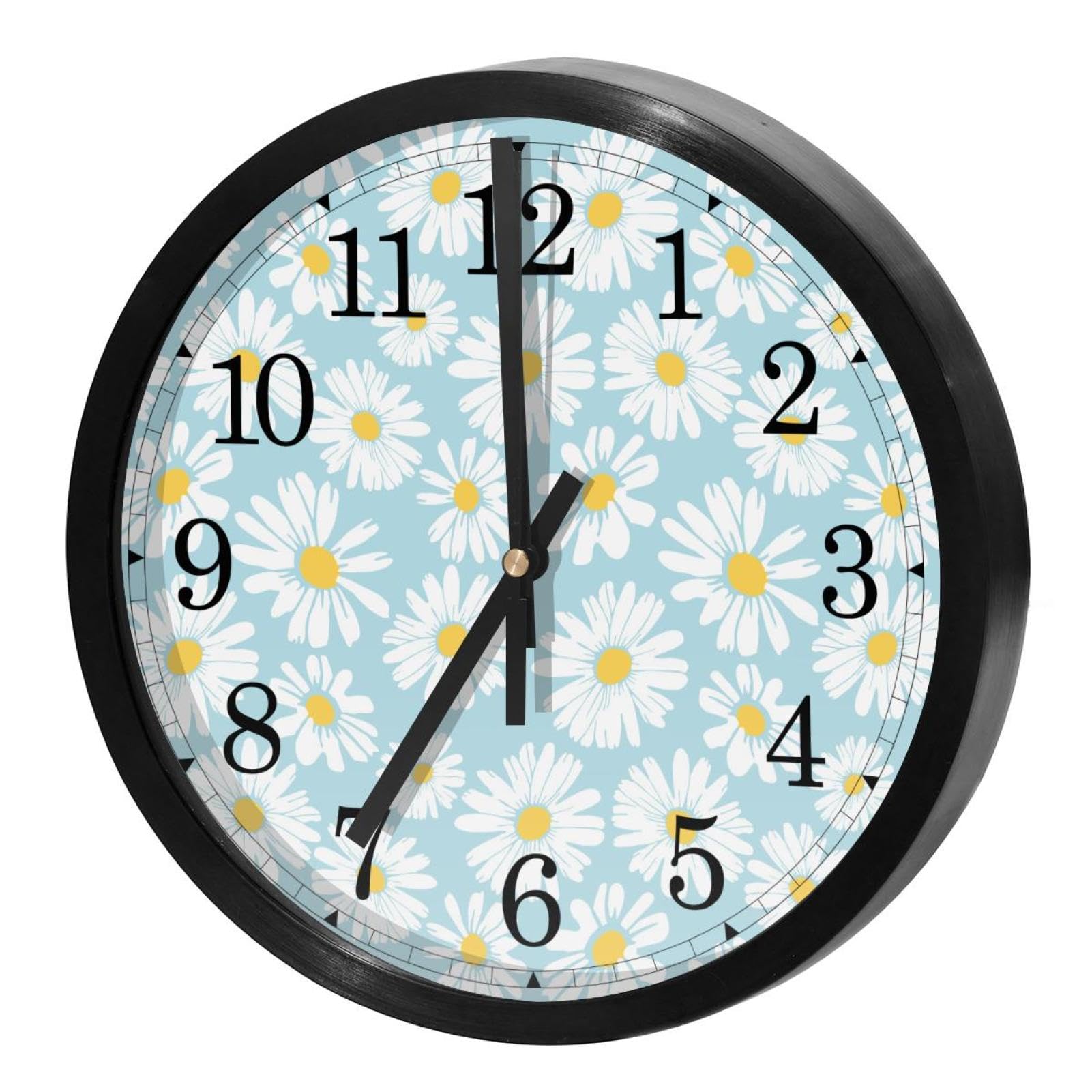 Horloge murale silencieuse ronde pour retrouver le sommeil et le calme à la maison