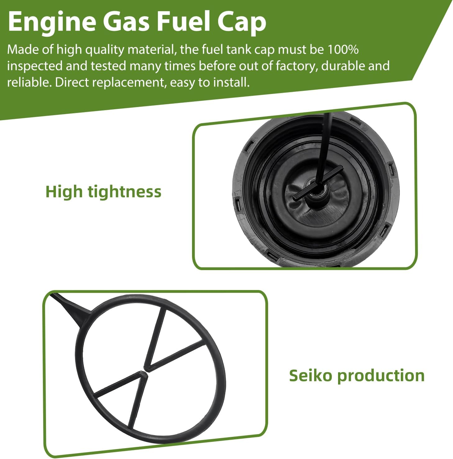 Fuel Cap Assembly 578931503 530150350 for Husqvarna 125B 125BVX 128C 128CD 125E 125L 128LD 125GX 125R 125RJ 128R 28LD,128C, 128CD, 128R, 128 RJ