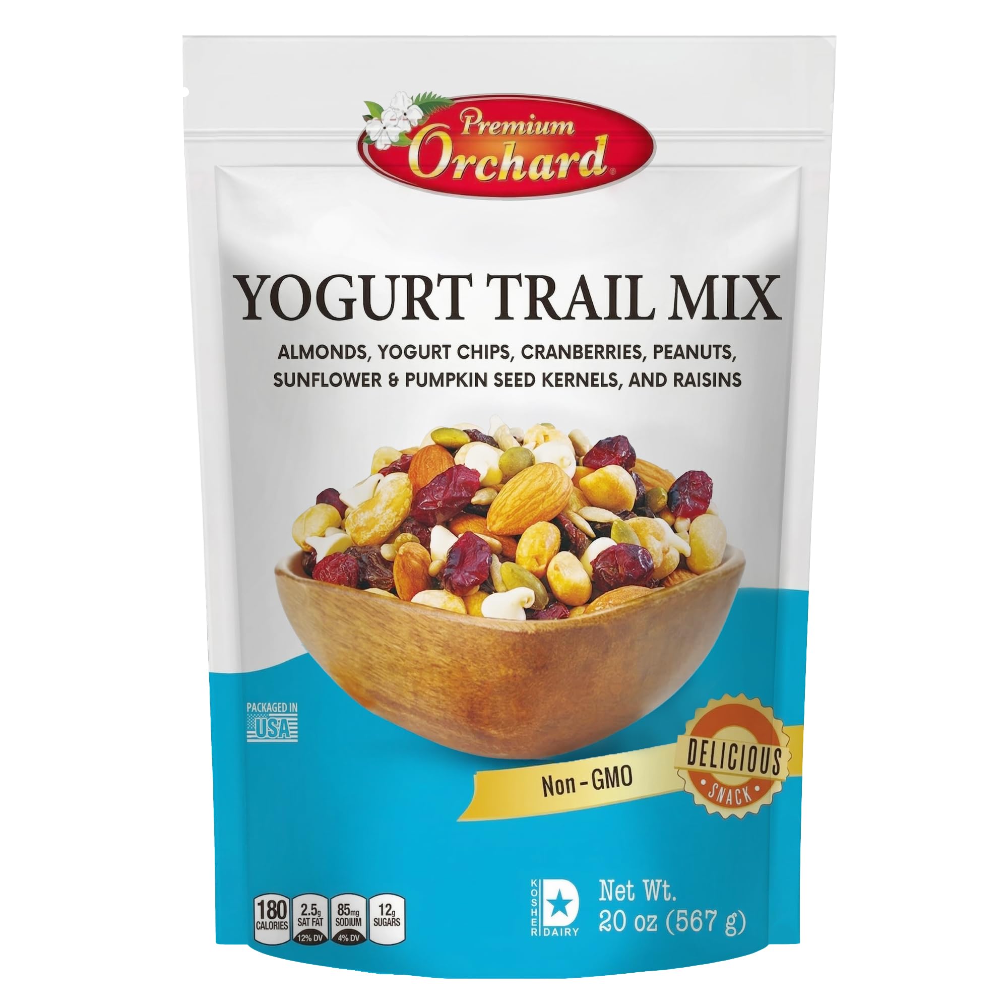 Amazon.com: YOGURT TRAIL MIX BY PREMIUM ORCHARD - Seeds, Yogurt