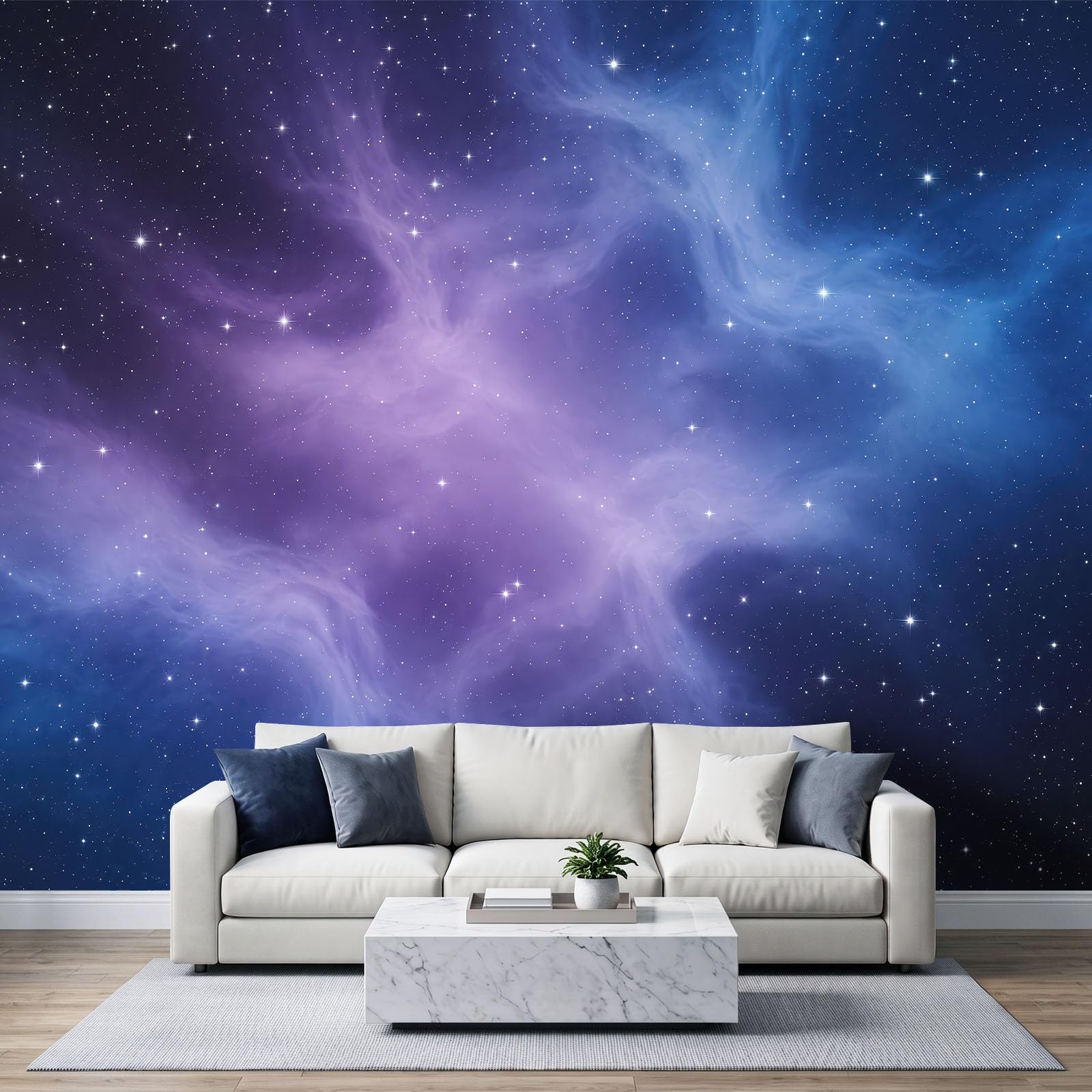 Mura Papier peint intissé Motif univers astronomique