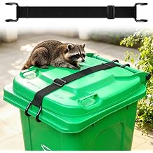 Trash Can Lock Lid, Animal Proof Garbage Can Lock for 28-96 Gallon Bins