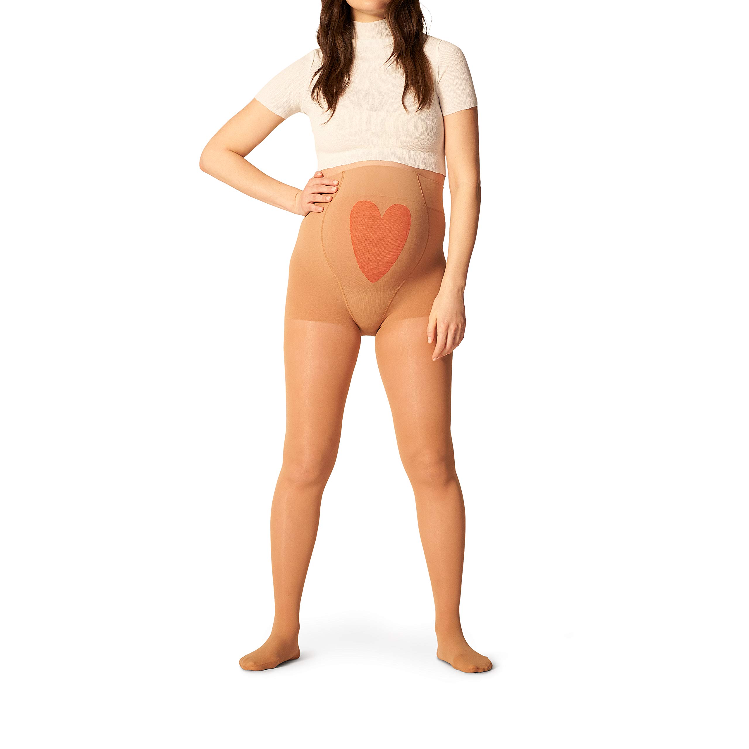ITEM m6 - MAMA TIGHTS | nieprzezroczyste rajstopy ciążowe z kompresją