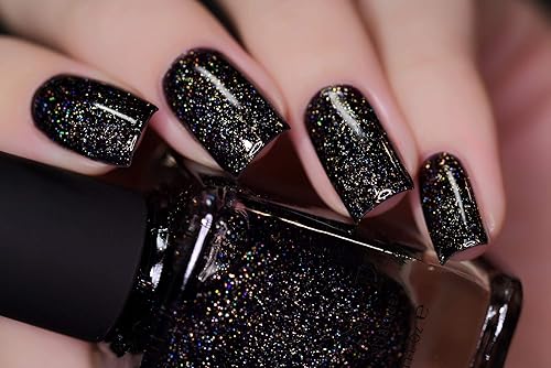 Miniatura 59 de ILNP Madison Ave Esmalte de uñas holográfico metálico rosa antiguo