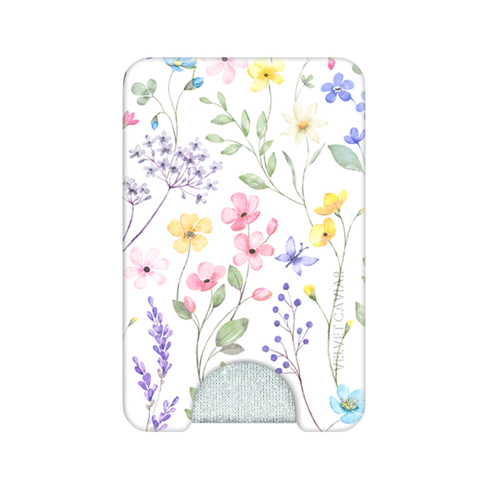 VELVET CAVIAR compatible with MagSafe Wallet 2.0 | Magnetic Card Holder Wallet for iPhone 17/16/15/14/13/12 or Phone Cases compatible with MagSafe | Enchanted Floral