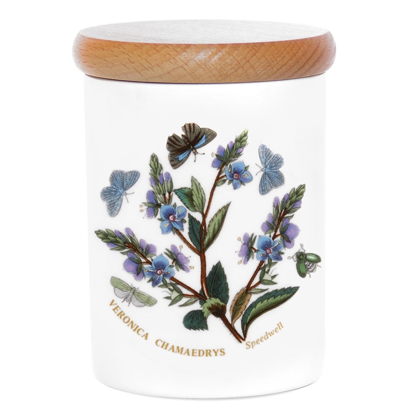 Portmeirion Multicolored Botanic Garden - Storage Jar 4" - Speedwell