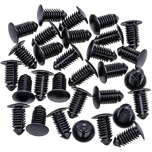 Miniatura 8 de Rexka 50 piezas de clip de retención de panel de moldura compatible con Ford N807721-S Chrysler 6504043 Explorer