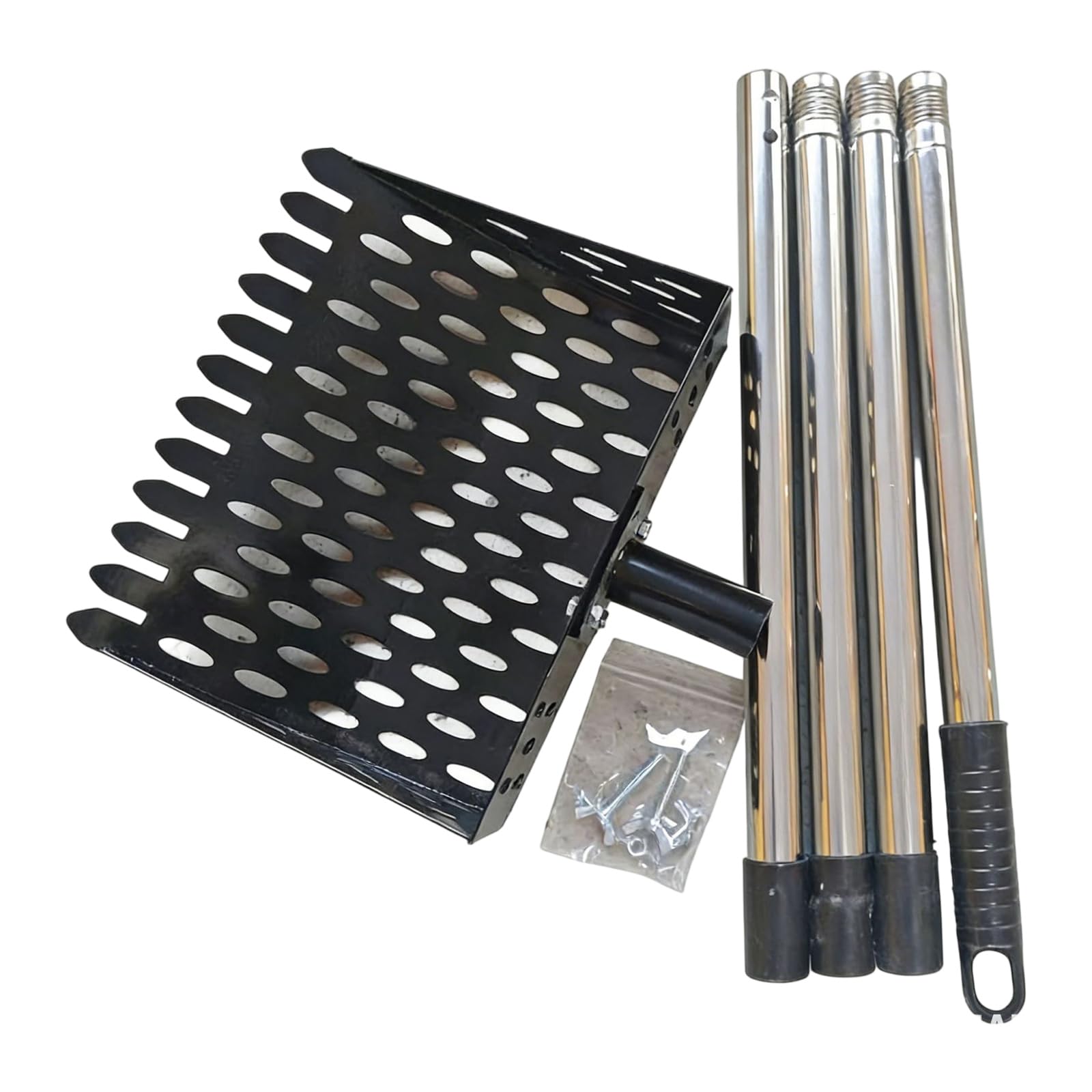 Cucharas ajustables fáciles de limpiar para desechos de pollo, pala grande para pollos para cooperadores eficaces de aves de corral, saneamiento, colaboración de aves de corral, pala de limpieza