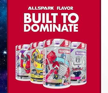 Core Nutritionals Transformers Allspark Hydration + EAA | Full Electrolyte Blend for Recovery | Free Prize Inside - Optimus Prime | 30 Servings (Mixed Berry Kiwi)