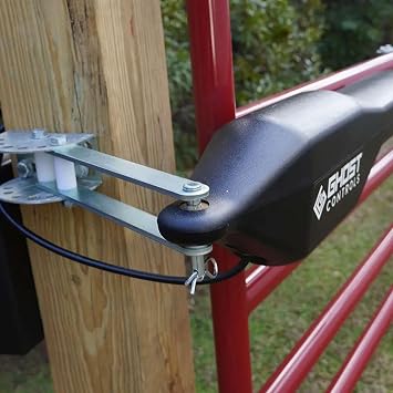 Ghost Controls Push-to-Open Brackets for Automatic Gates that Open Away from the Property, Model AXPO