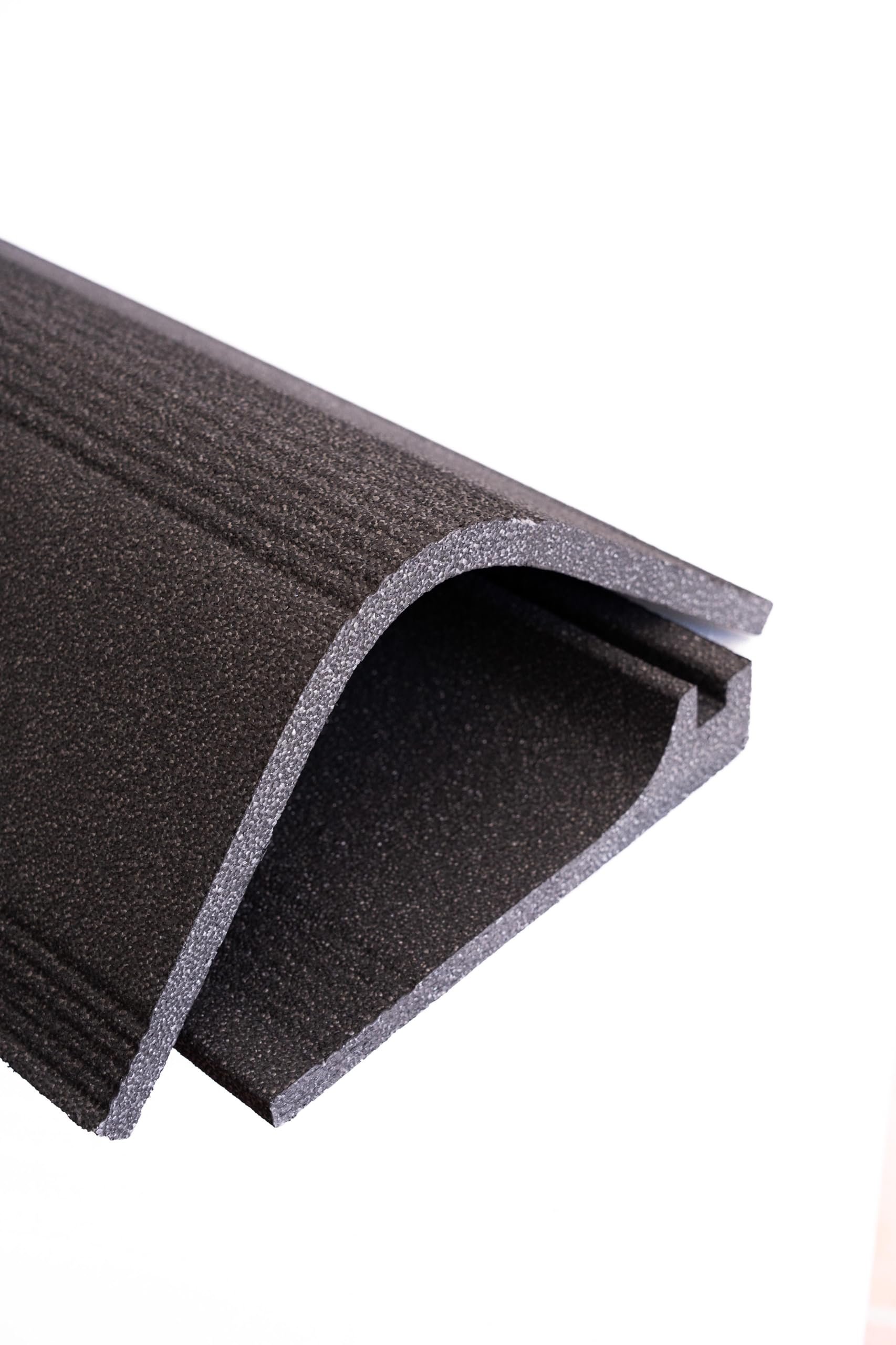 Kit Isolamento Termico per Cassonetto Tapparelle, 150x30x30 cm, EPS Grafitato Alta Densità, Grigio Scuro.