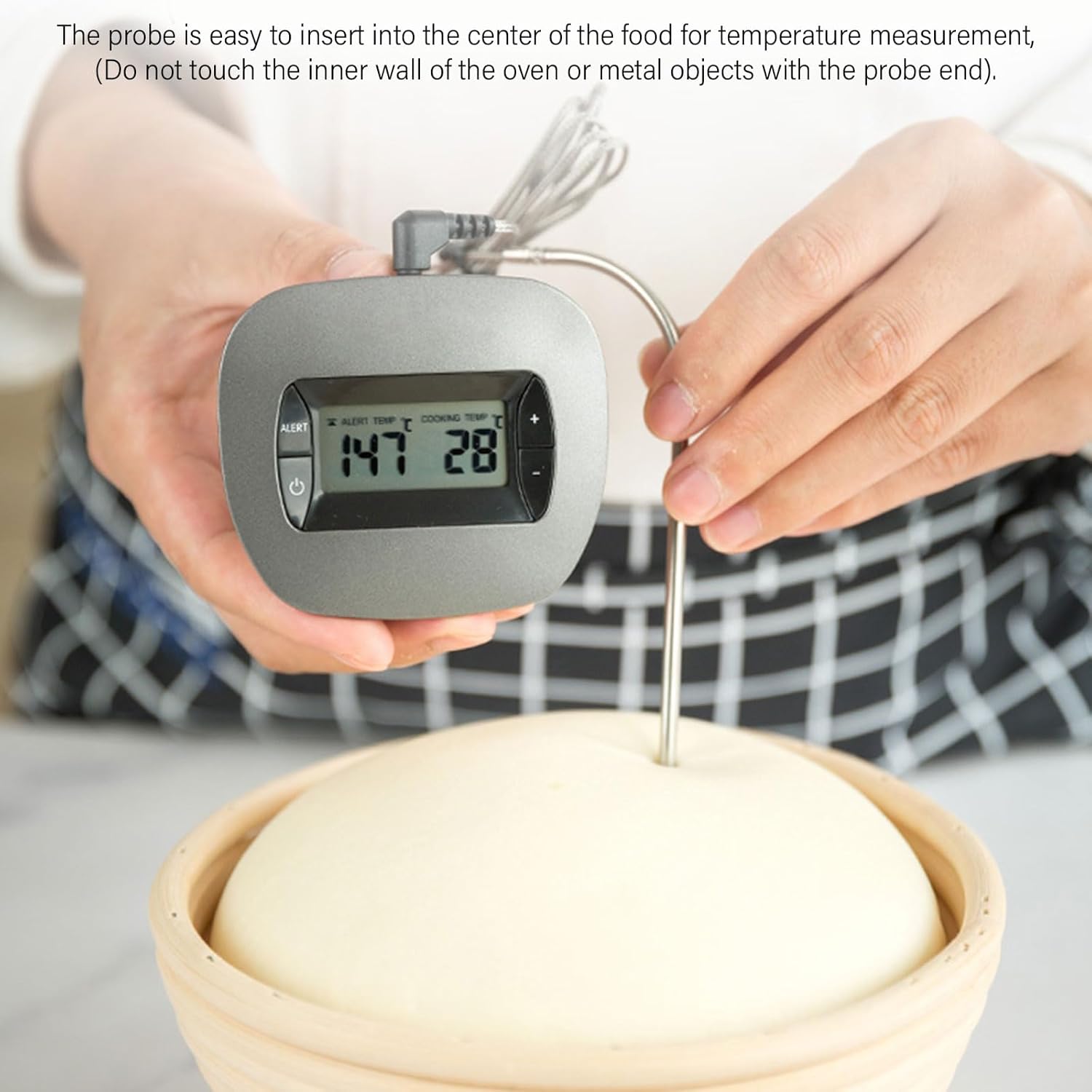 Oven Temperature Probe for Precise Cooking Control Digital Meat Kitchen Thermometers Practical BBQ Grilling Supplies