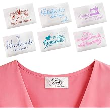 50500PCS Custom Satin Sewing Labels - Personalized Fabric Tags 4530mm