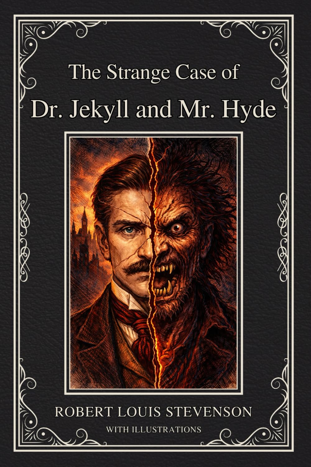 The Strange Case of Dr. Jekyll and Mr. Hyde: A Gothic Horror Masterpiece | Dual Nature of Man & Psychological Thriller | Complete Unabridged Classic ... Illustrations | Hardcover Collector's Edition