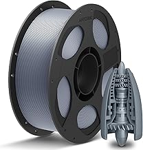 ANYCUBIC PLA+ Filament 1.75mm, High Strength PLA Plus Filament with Dimensional Accuracy +/- 0.03mm, Printing with Most FDM 3D Printers, with RFID, PLA+ Silver