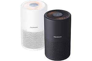 Fulminare Air Purifier Filter - 2-Pack H13 True HEPA Filters for Bedroom Air Purifiers