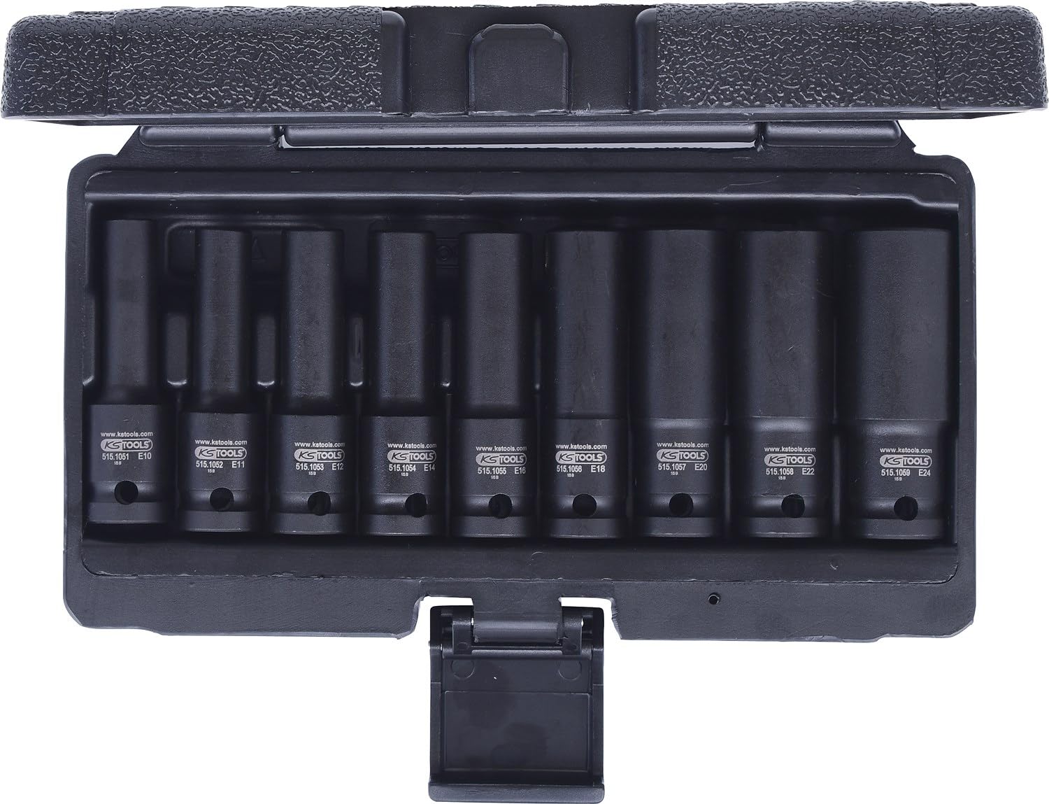 BGS 5480 | Kracht dopsleutelbitset | 12,5 mm (1/2) | T-profiel (voor Torx) T20 - T70 | 9-dlg