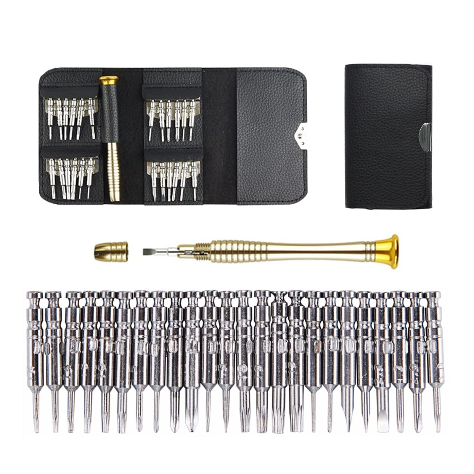 Outils de réparation de téléphones portables et jeu de tournevis 25 en 1