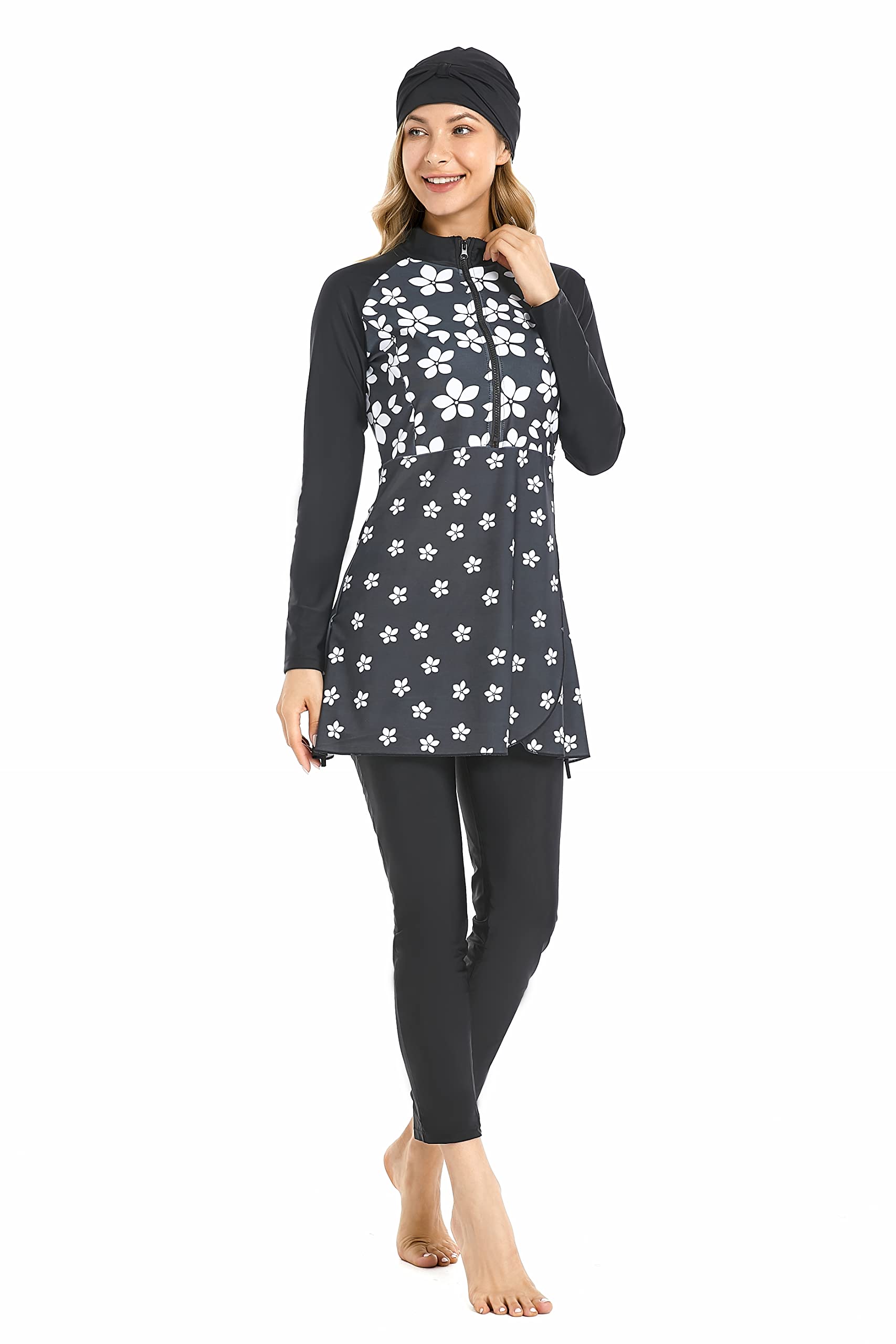 Costumi da Bagno Musulmani per Donna Costumi da Bagno modesti Costume da Bagno Arabo Islamico Burkini