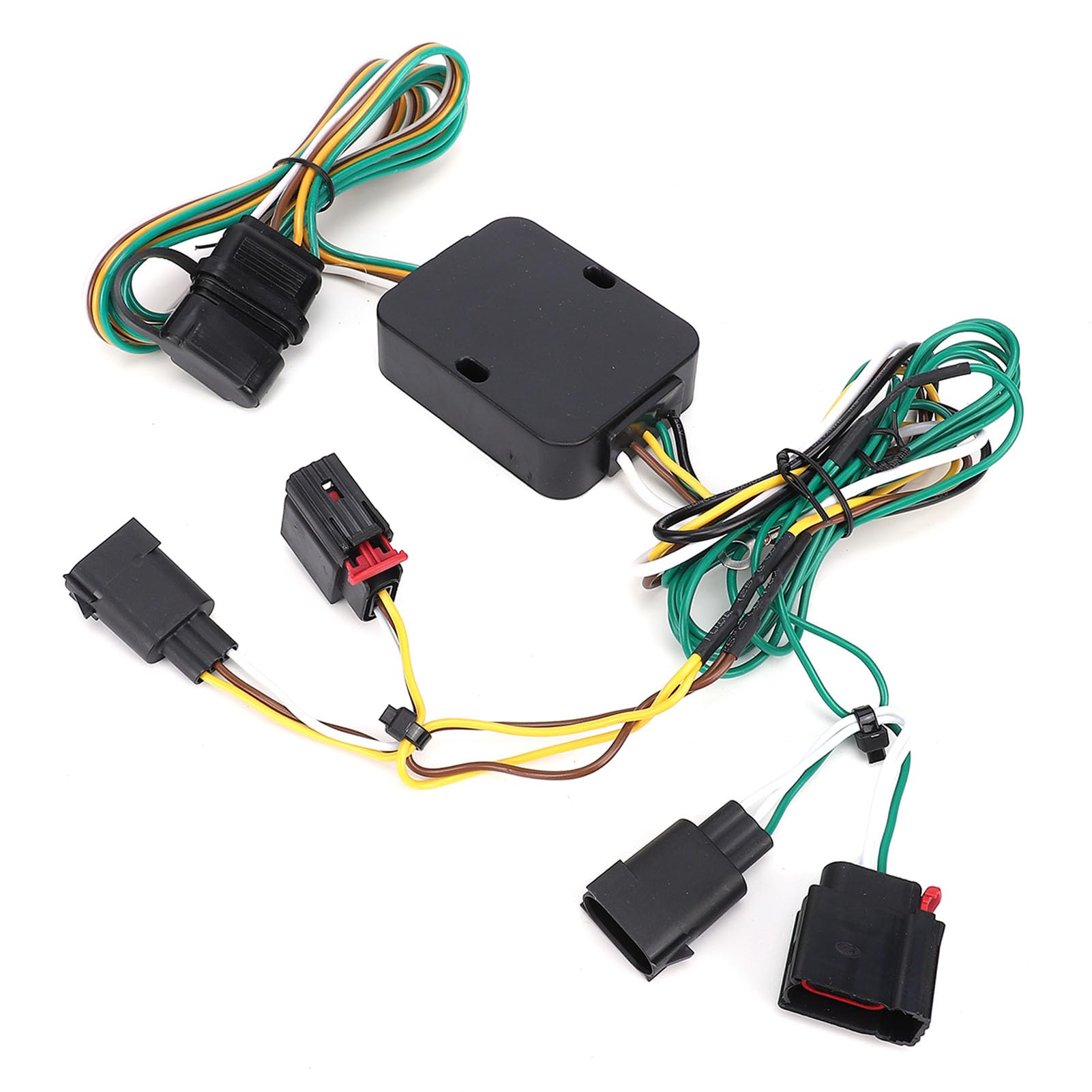 Fabater 4-poliger Anhänger-Kabelbaumsatz. Standardmäßiger 4-poliger Stecker für Grand Caravan 2008–2010. Kabelbaumstecker für Anhängerkupplung. Geeignet für Reisen Im Freien, Umzug nach Hause