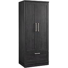 Sauder HomePlus Storage Armoire, Raven Oak Finish