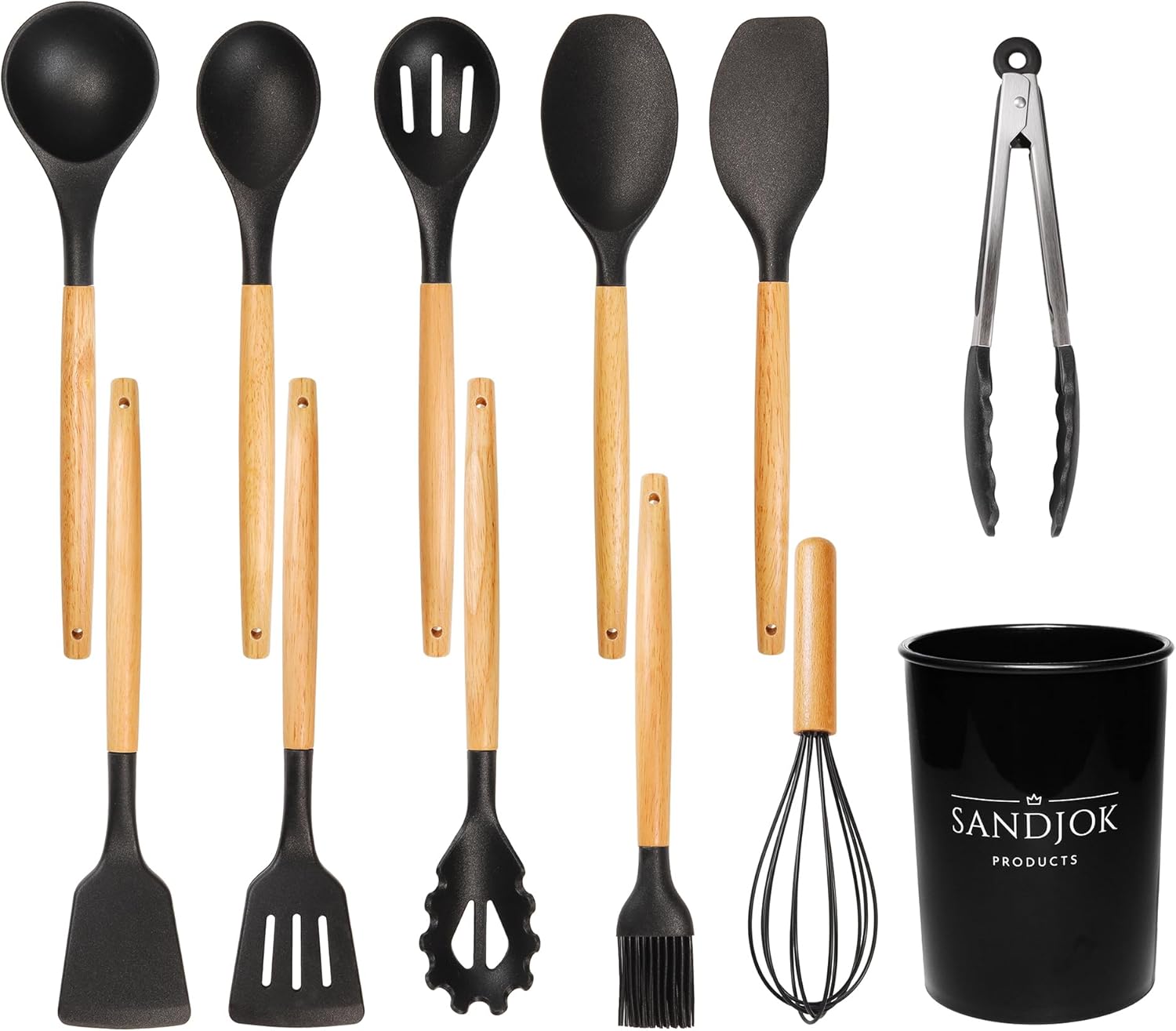 Silicone Nonstick Cooking Utensils Set Kitchen Utensil Set