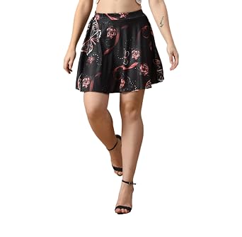 Buy VAGISHA Western Mini Flare Skirt for Girls/Womne's/Ladies