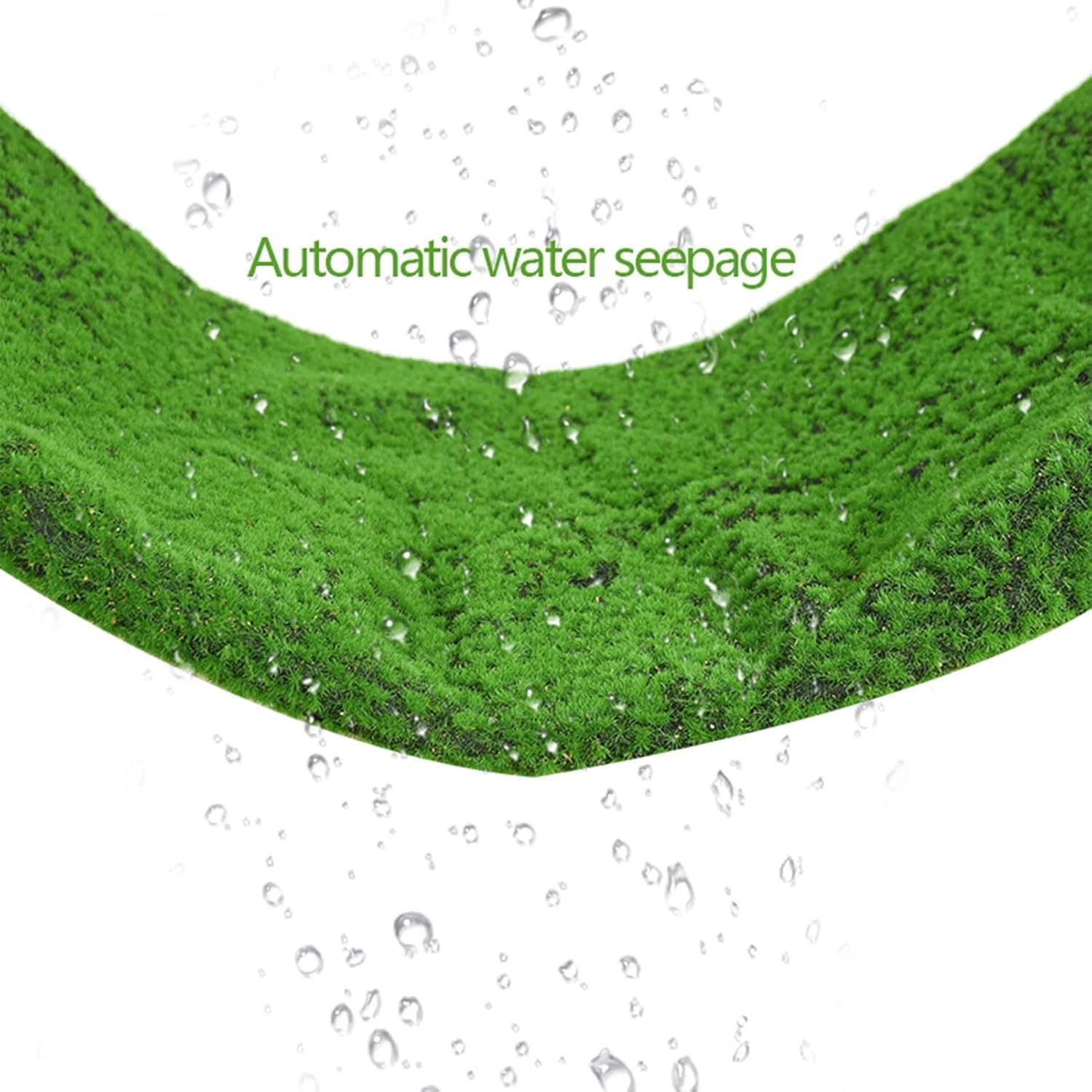 Simulation Artificial Moss Mat 39x39in, Fake Moss Wall DIY Artificial Moss Mat Carpet for Balcony Terrace Decoration Window Display Decoration