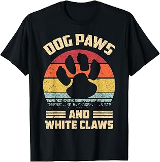 Dog paws and white claws T-Shirt