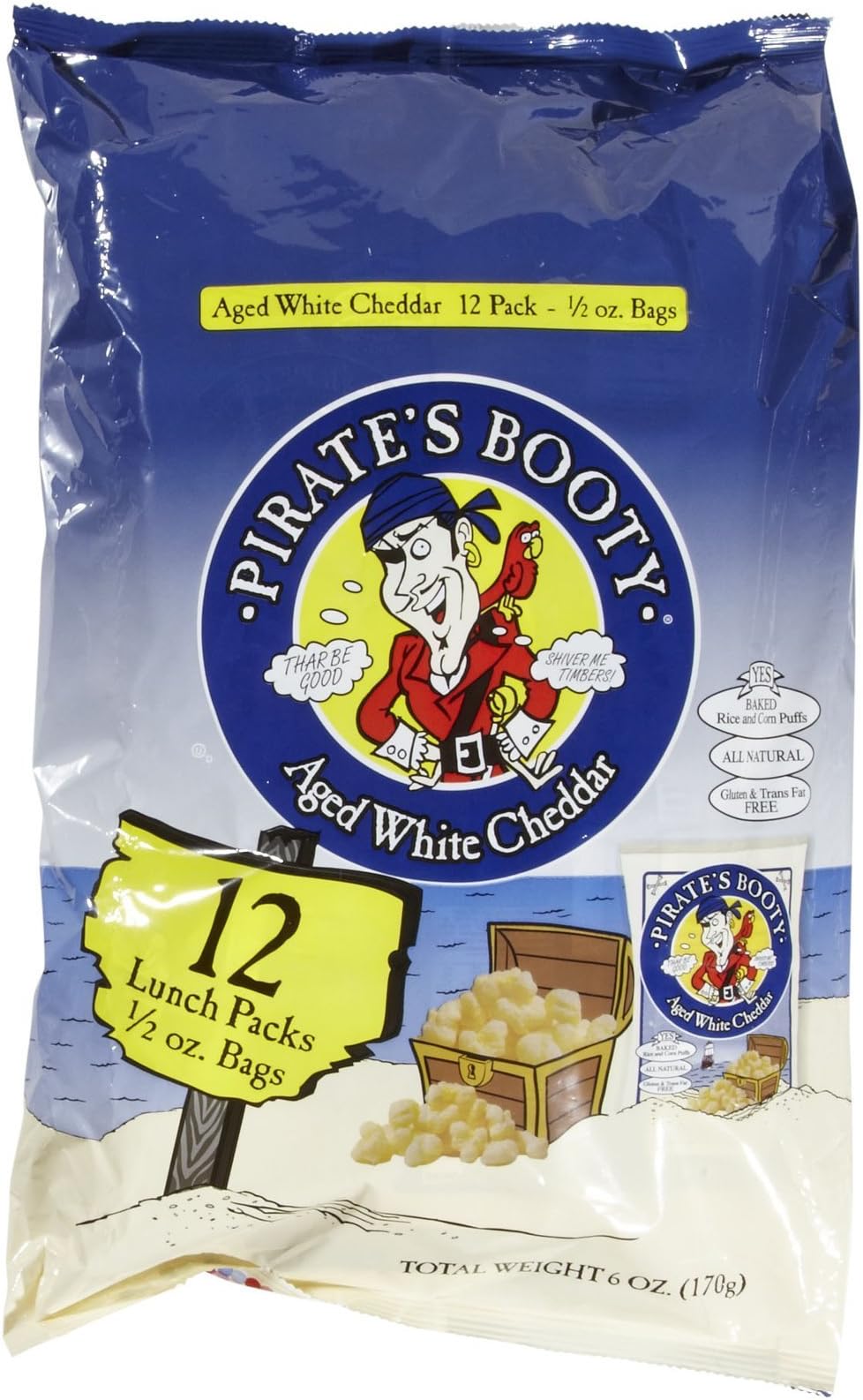 Pirate Brands Pirate's Booty, 6 Ounce