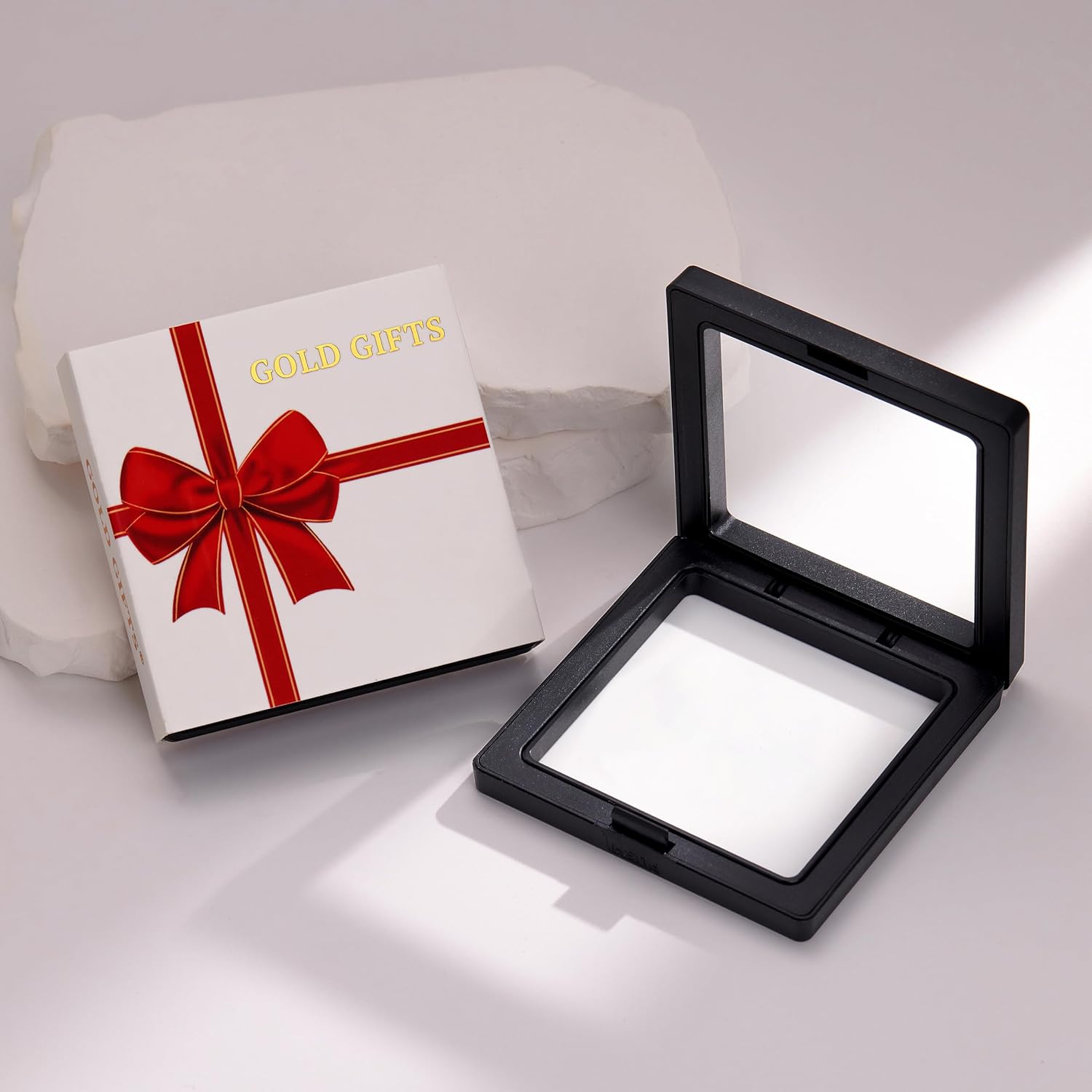 Gold Rings for Women Non Tarnish, Waterproof Chunky 14K Gold Plated Stackable Rings Trendy Statement Pinky Thumb Rings Engagement Eternity Wedding Band Ring Stacking Gold Jewelry Size 3 4 5 6 7 8 9 10 11 - Image 6