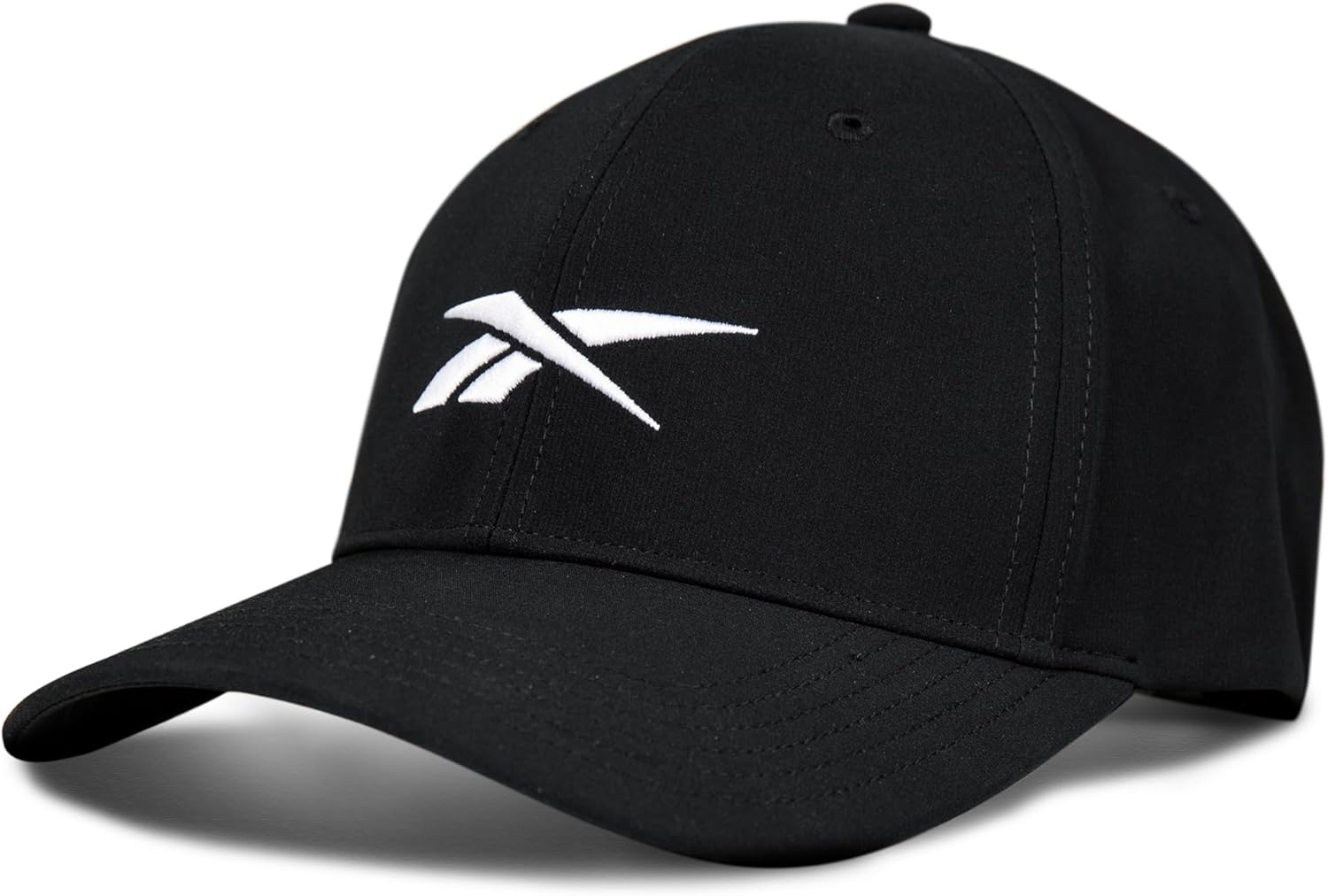 Reebok Men's Range Hat | Golf | Sun Protection | Fitted | Six Panel | Stretch | Breathable | Lightweight | Recycled Polyester - Image 4