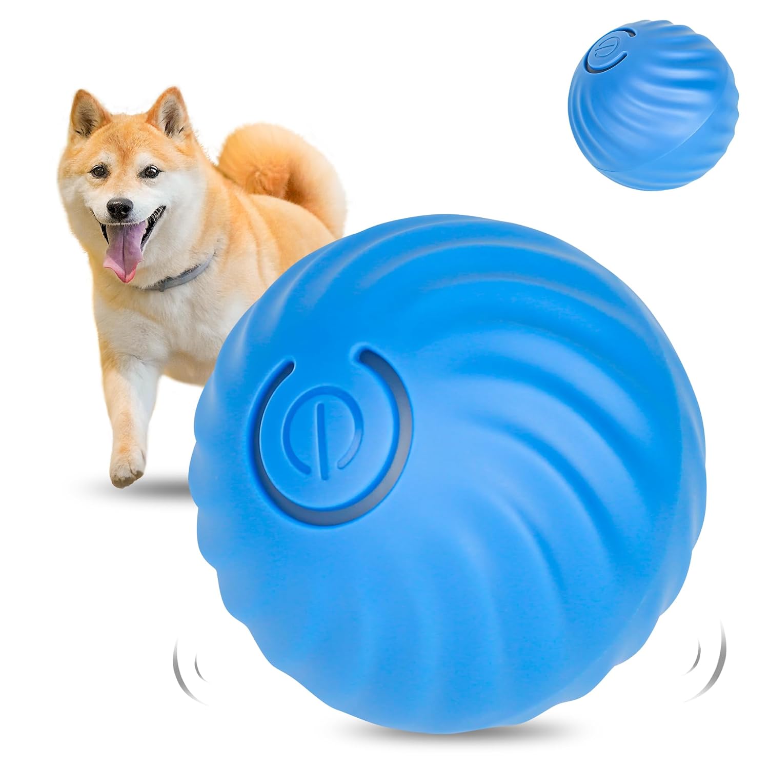 NEOALLYPETS Smart Interactive Dog Toy Ball Active Rolling Wicked Ball with Automatic Bouncing and Rotating for Puppy Small