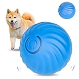 NEOALLYPETS Smart Interactive Dog Toy Ball, Active Rolling Wicked Ball with Automatic Bouncing and Rotating for Puppy/Small Dogs Durable, Chewable, USB Recharger and Fun Gift Toy to Dog (Large)