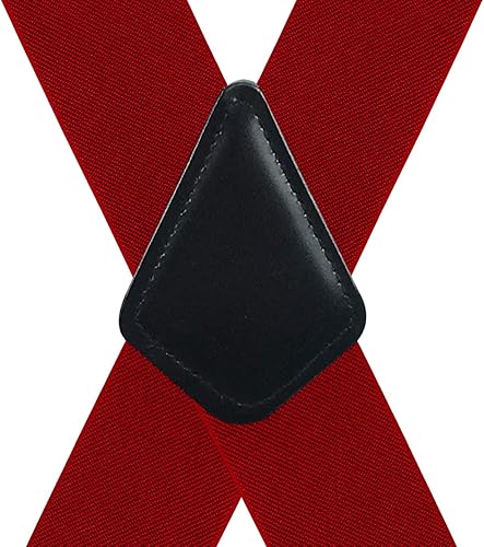 Miniatura 2 de Moulen Tirantes ajustables con clips resistentes de 2 pulgadas de ancho para hombre