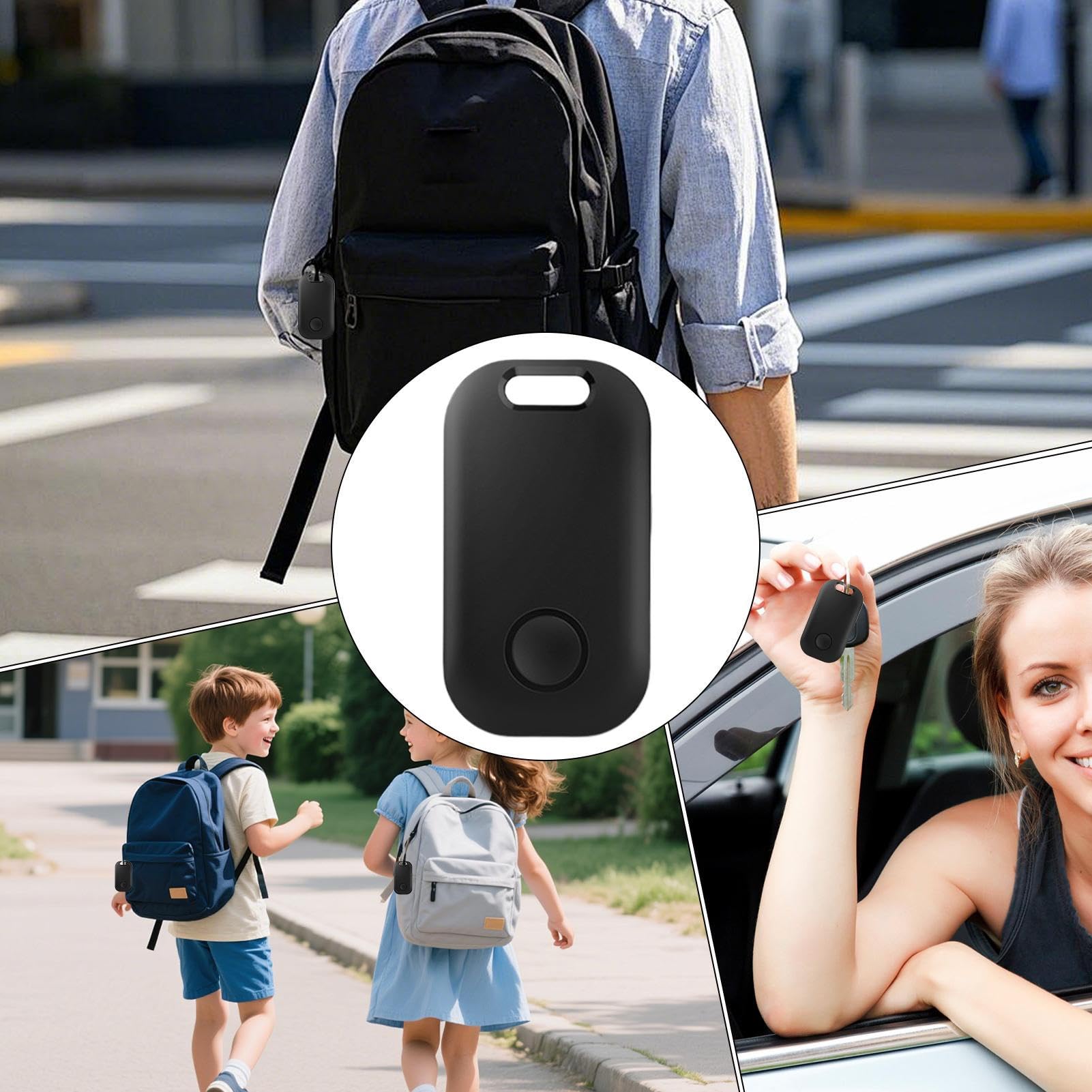Tracker GPS | Bezprzewodowy inteligentny lokalizator GPS, przenośne inteligentne akcesoria dla seniorów, wartościowych przedmiotów, zwierząt, portfela, przygód na świeżym powietrzu, pojazdów i