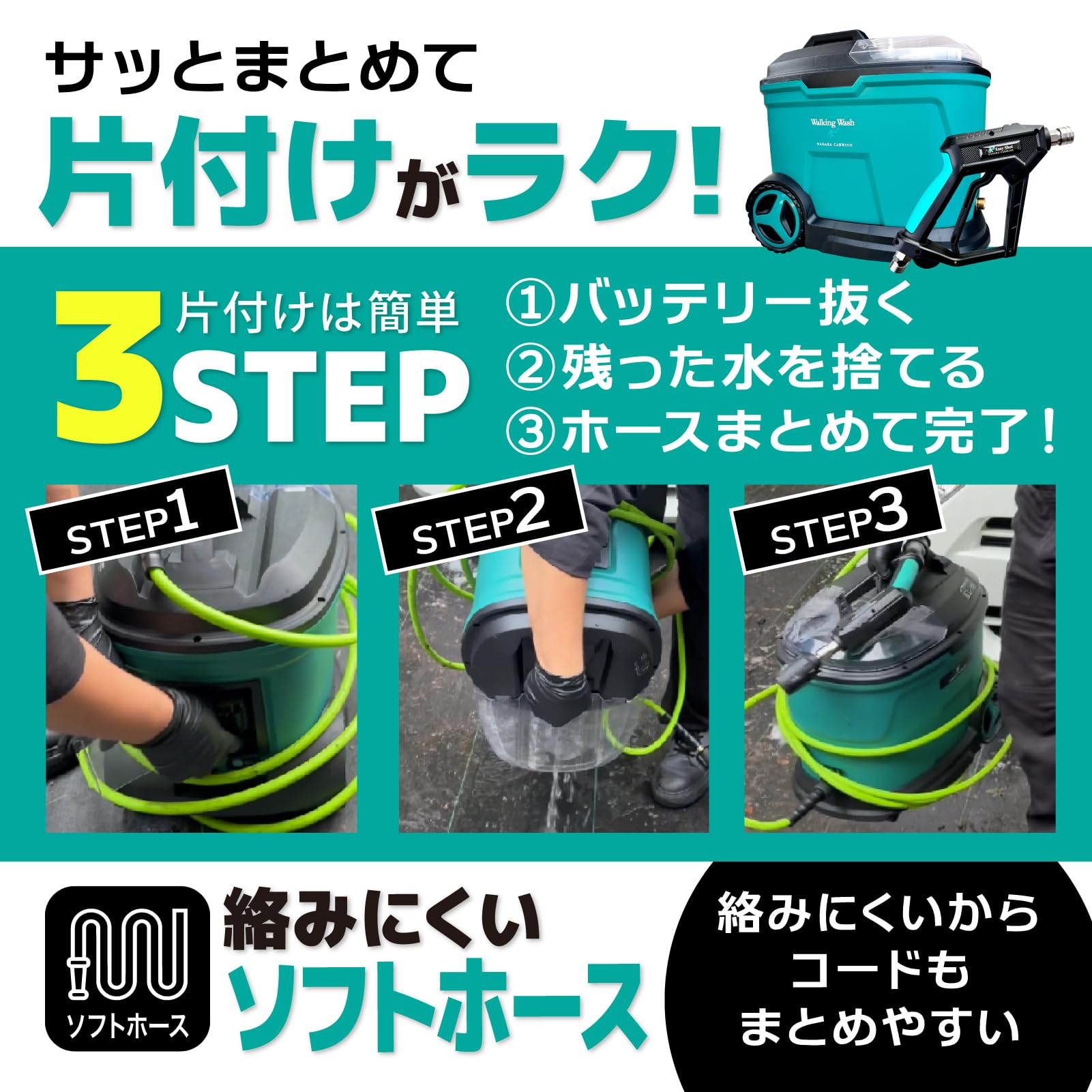 Amazon.co.jp: ながら洗車: ウォーキングウォッシュ