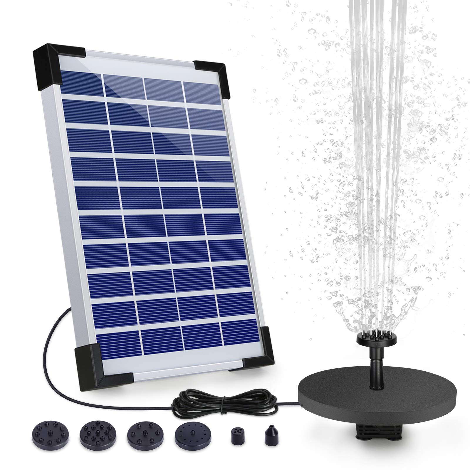 Buy AISITIN 5.5W Solar Fountain Pump, Solar Water Pump Floating