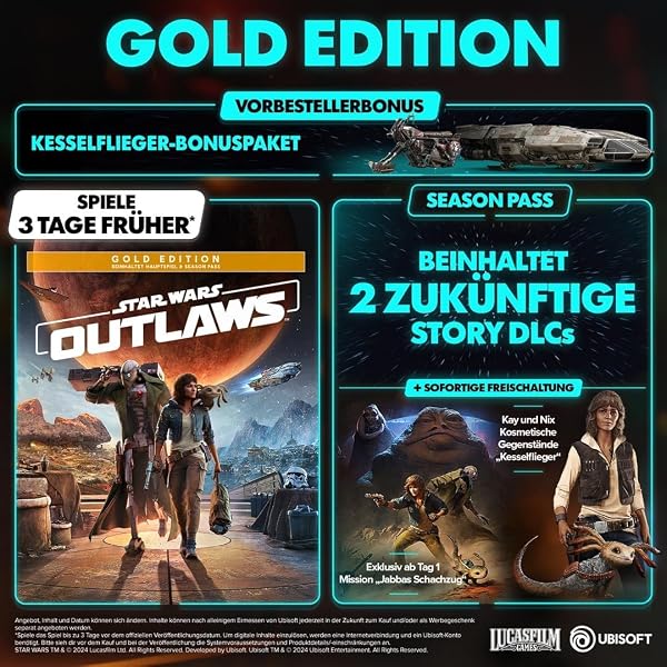 Star Wars Outlaws - Gold Edition | Xbox Series X|S - Download Code - 2