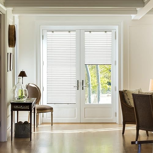 Miniatura 6 de LazBlinds Persianas plisadas sin cordón, sin herramientas, con ventosas, filtrado de luz, parte superior hacia abajo, persianas plisadas para